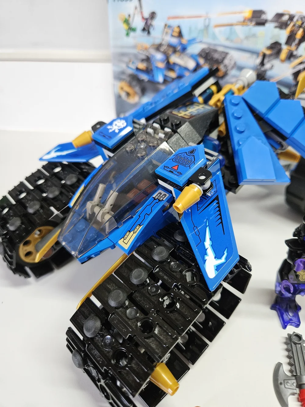 LEGO Ninjago Thunder Raider 71699 100% Complete Set with Manual Minifigures